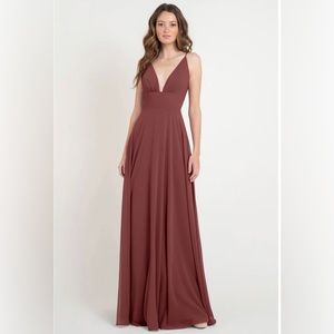 Jenny Yoo Cinnamon Rose Brady bridesmaid sz 8